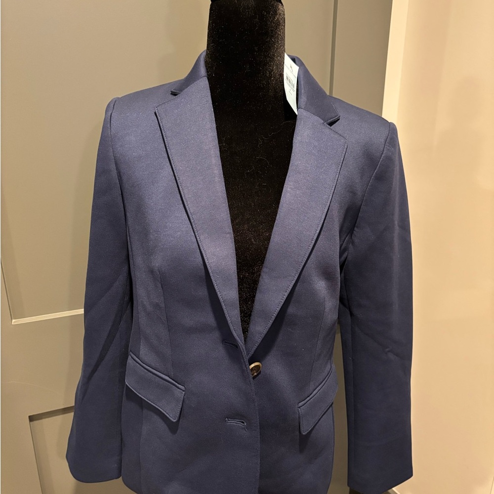 Ann Taylor Midnight Blue Blazer 4P